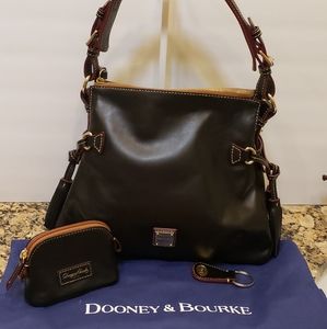 Dooney and Bourke tassle leather shoulder bag